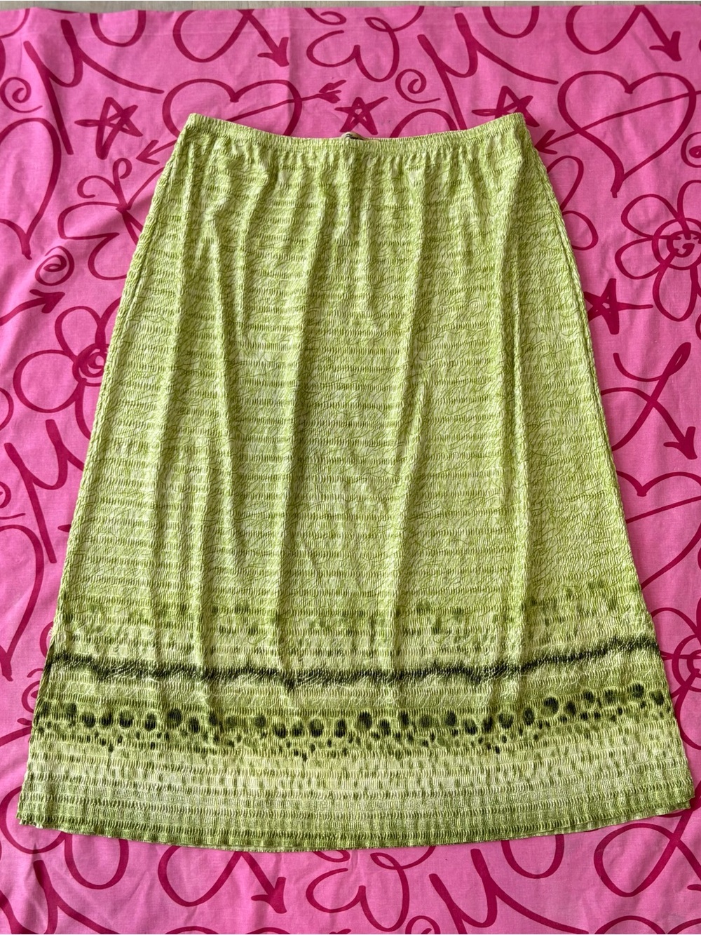Pleat Pleat by Rafael Midi Y2K garden fairy core skirt